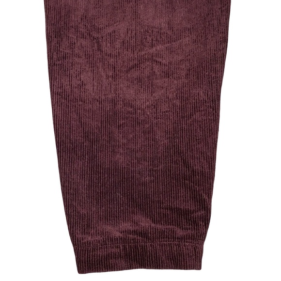Poetry Tapered Corduroy Trousers Pants Hemp Yak Organic Boho Casual Chocolate - Picture 16 of 16